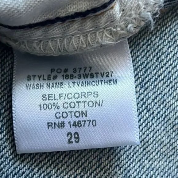 REDONE RE/DONE straight denim women’s jeans size 29 - Picture 5 of 5